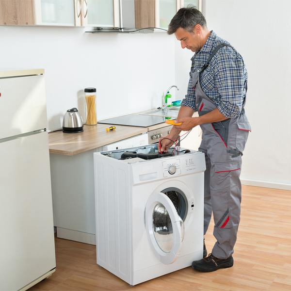 can you walk me through the steps of troubleshooting my washer issue in Blakely PA